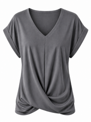Kris | Blusa Cruzada Fluida