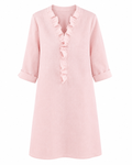 Asia | Vestido Elegante con Volantes – Corte Suelto y Estilo Femenino