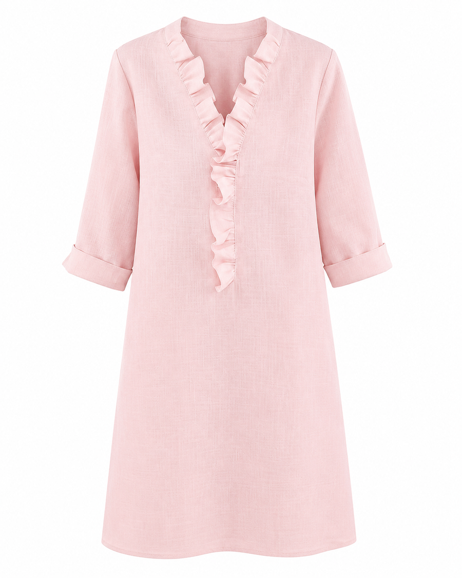 Asia | Vestido Elegante con Volantes