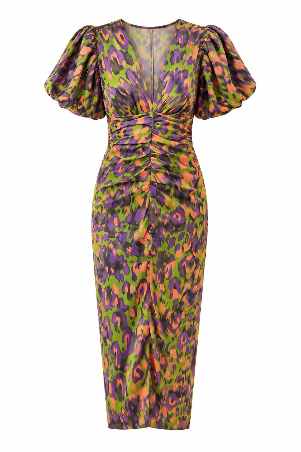 Tanirt | Vestido Midi Elegante Estampado – Resalta tu figura sin sentirte incómoda