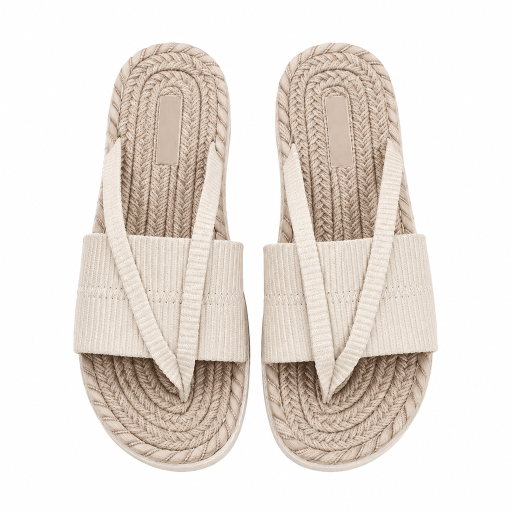 Greta | Sandalias Comfort Trenza Cruzada