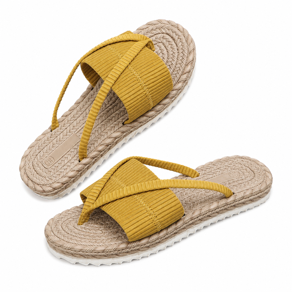 Greta | Sandalias Comfort Trenza Cruzada
