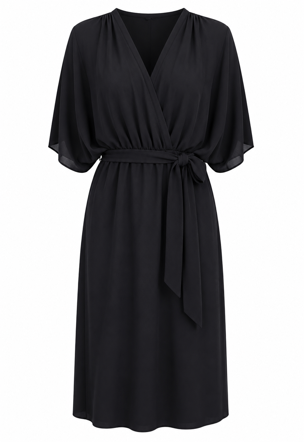 Farah | Vestido con una silueta fluida de escote en V