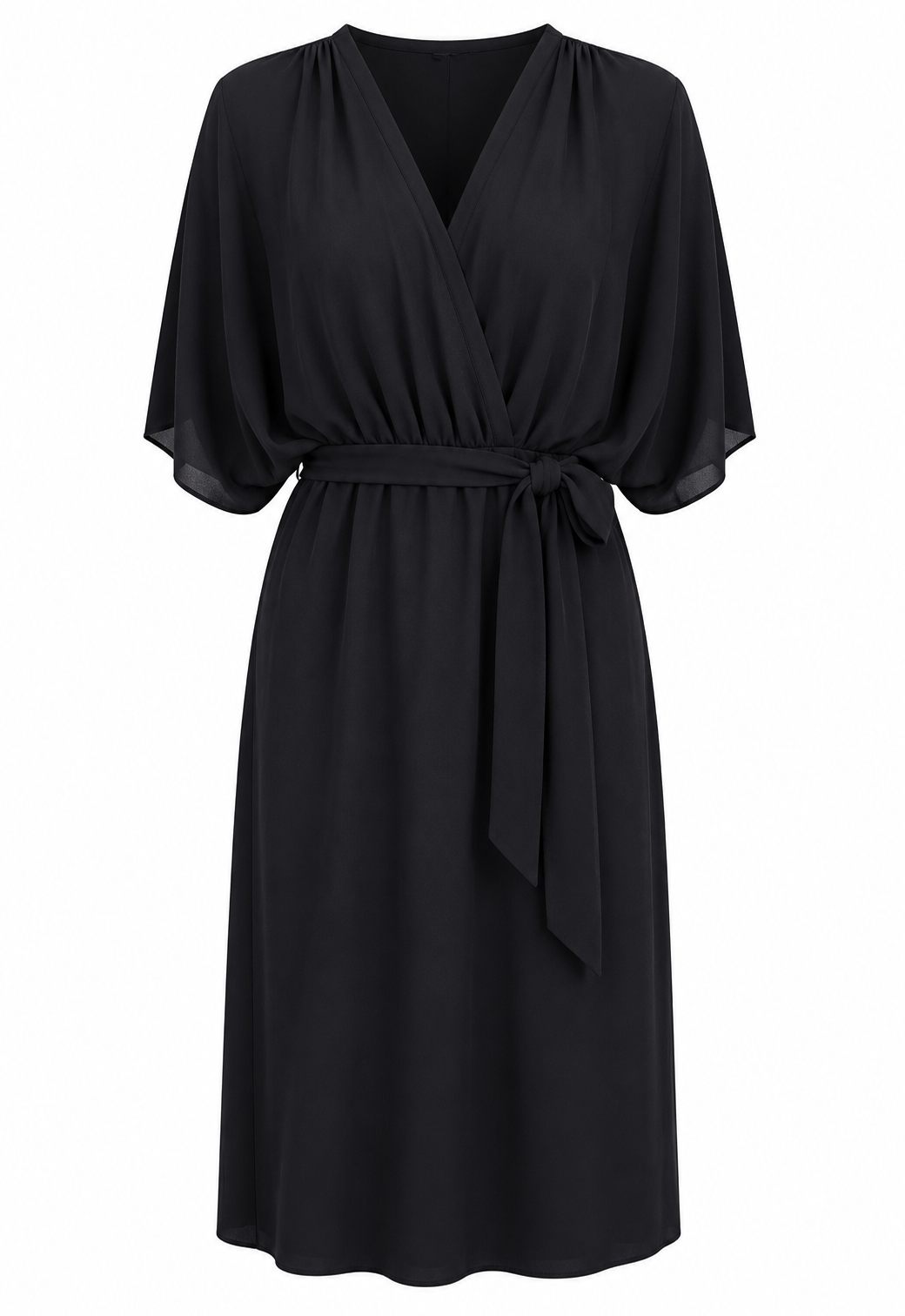 Farah | Vestido con una silueta fluida de escote en V