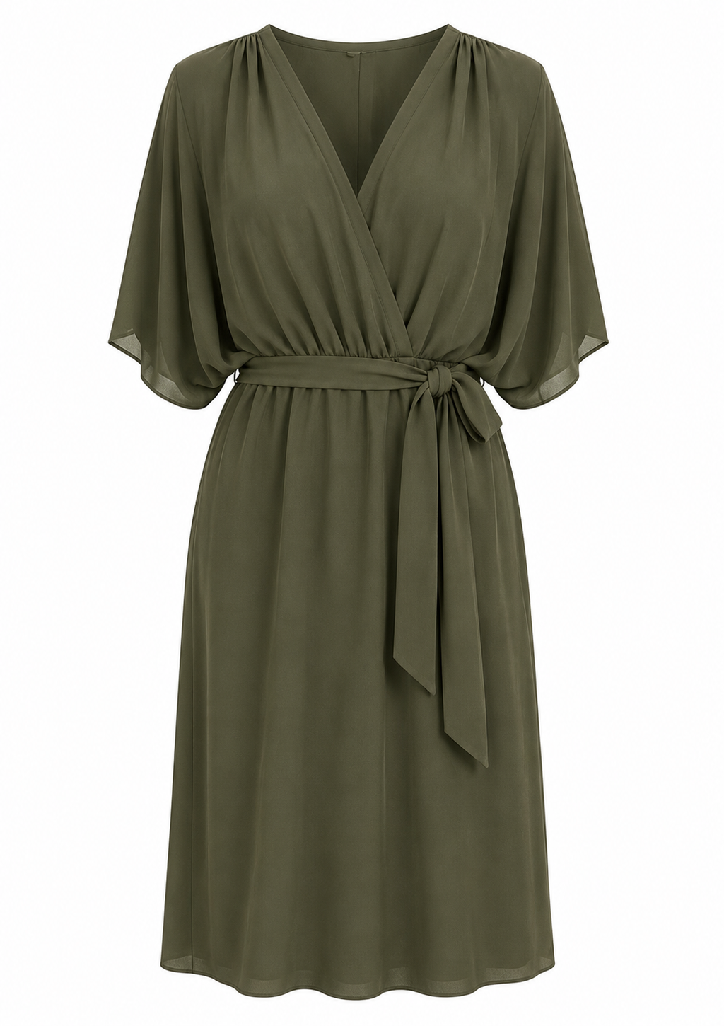Farah | Vestido con una silueta fluida de escote en V