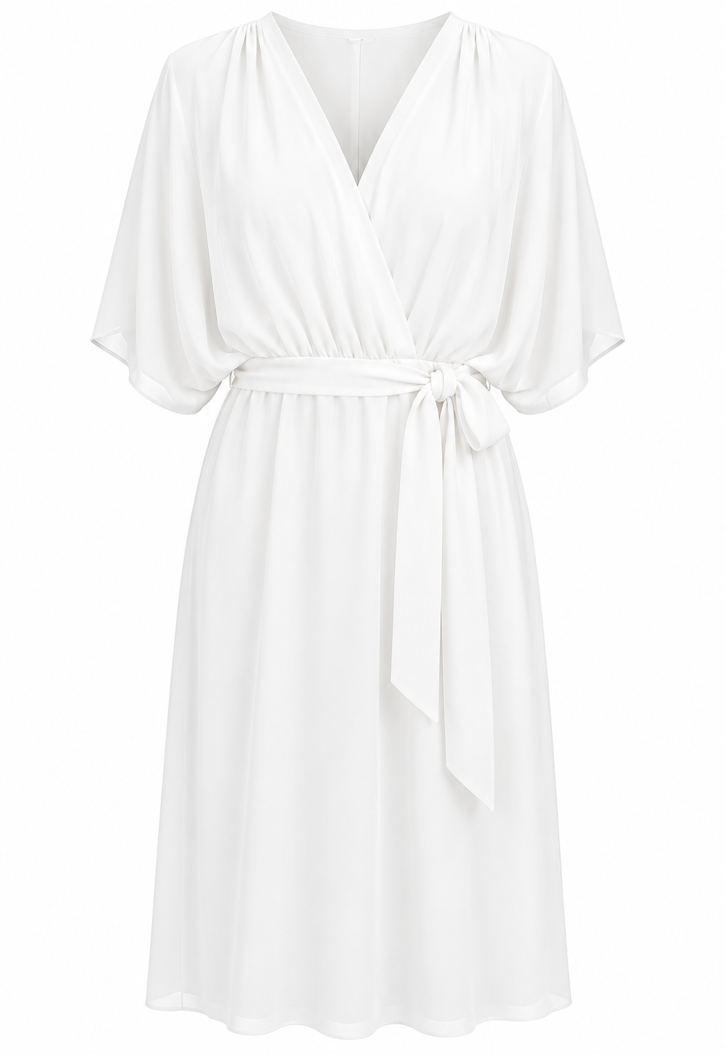 Farah | Vestido con una silueta fluida de escote en V