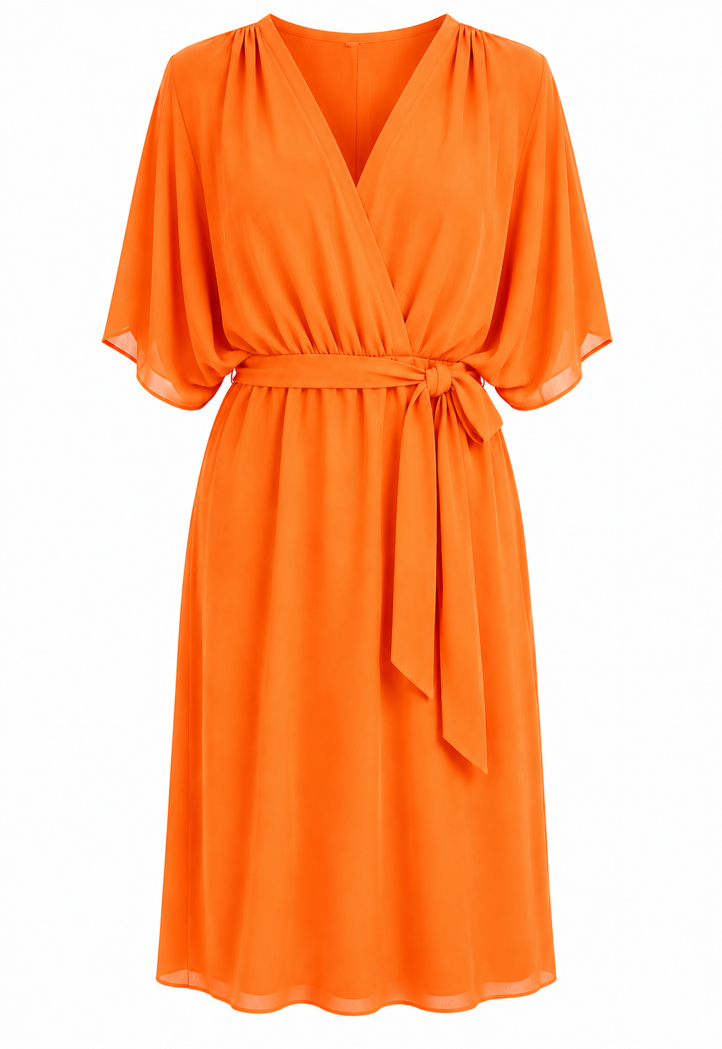 Farah | Vestido con una silueta fluida de escote en V