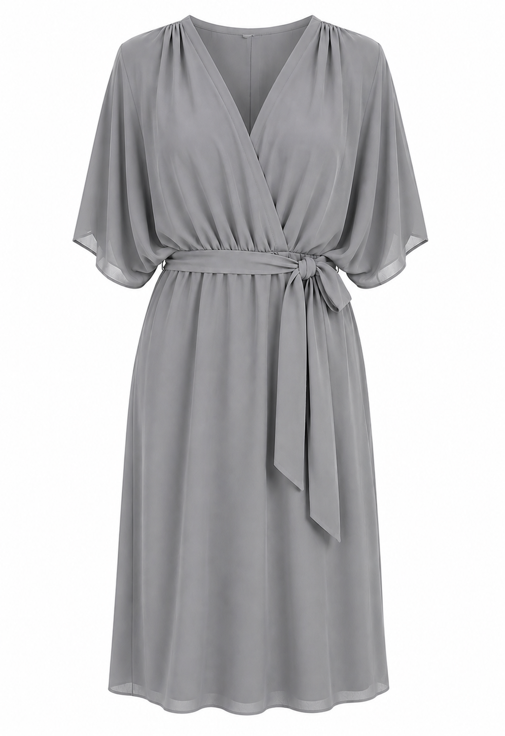 Farah | Vestido con una silueta fluida de escote en V