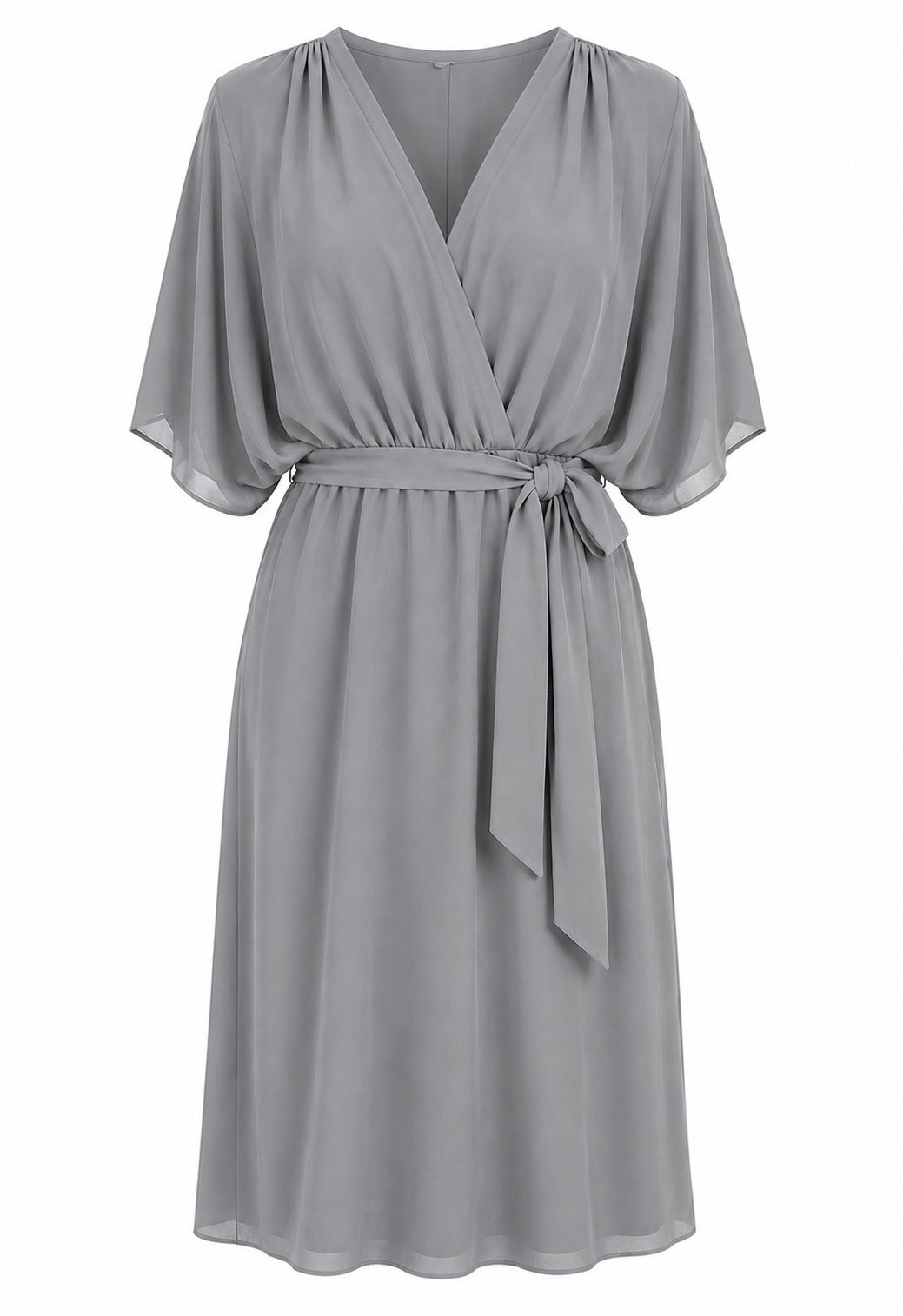 Farah | Vestido con una silueta fluida de escote en V