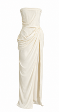 Candy | Vestido Largo Strapless Elegante para Mujer