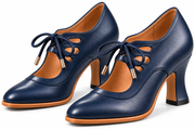 Willa | Zapatilla de Tacón con Agujetas