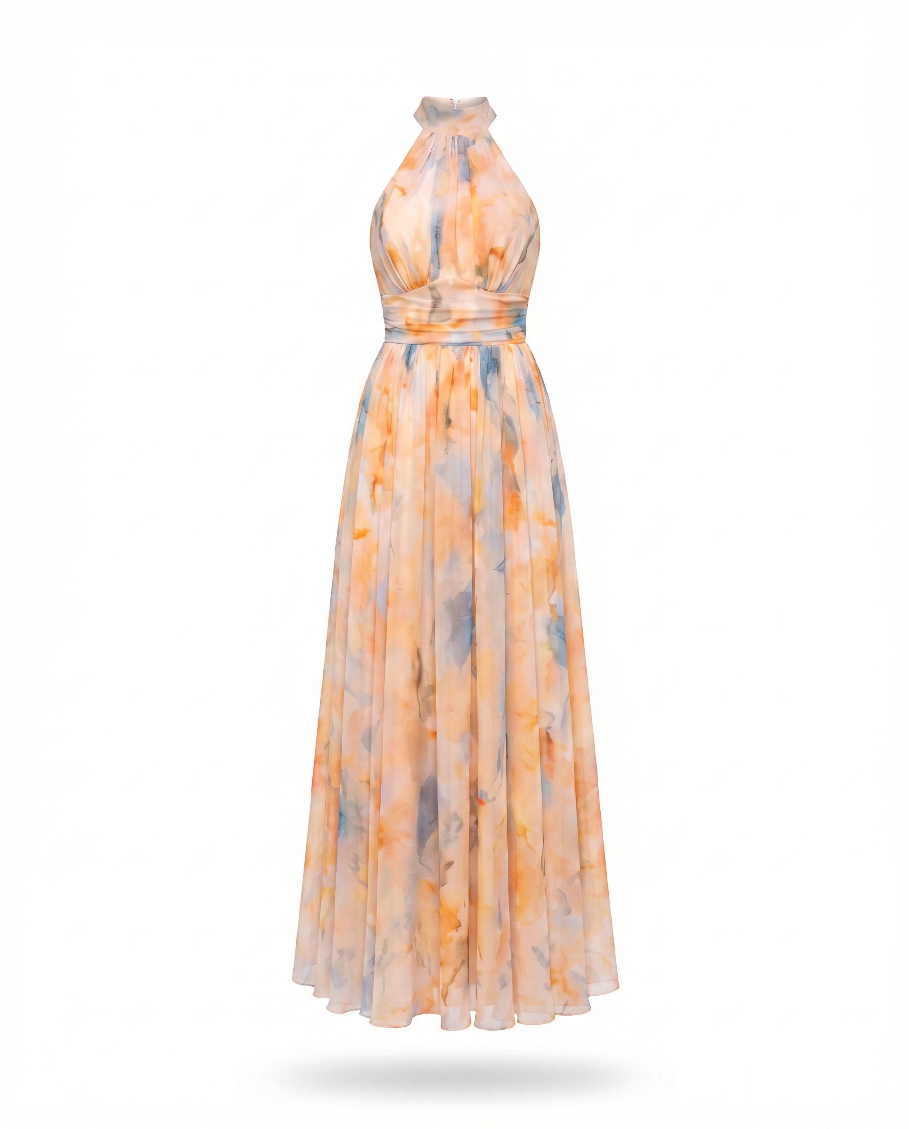 Arelys | Vestido Largo Aura Floral – Elegancia que Roba Miradas