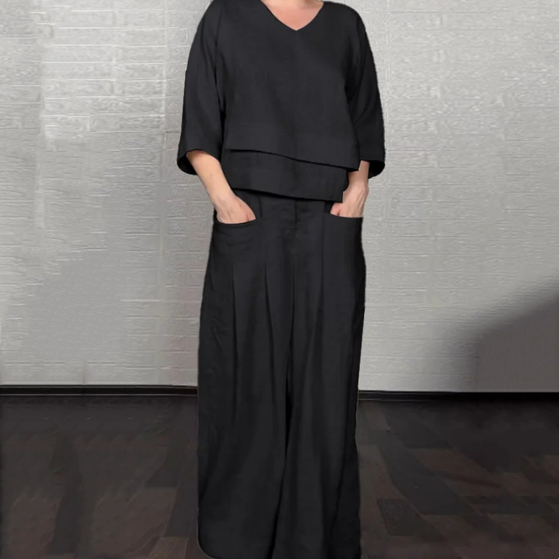 Ariana | Conjunto Minimalista Elegante de Dos Piezas