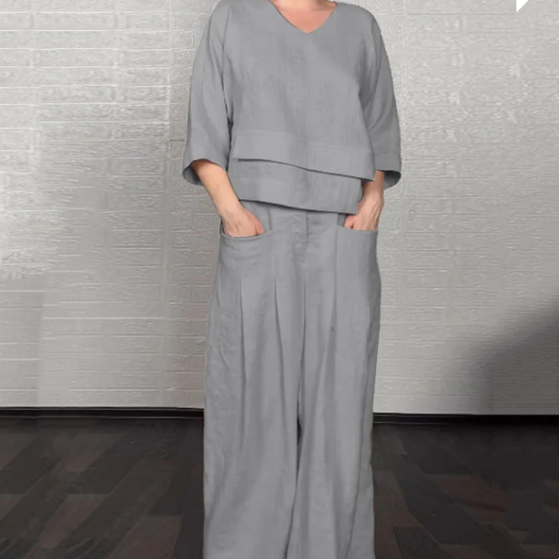 Ariana | Conjunto Minimalista Elegante de Dos Piezas