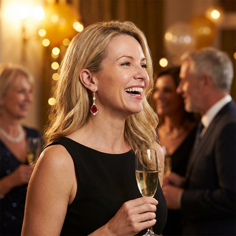 Rosa | Pendientes – Elegancia con un Toque Romántico