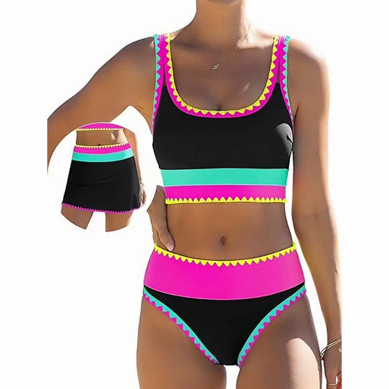Helen | Conjunto Bikini Moldeador Estilo Deportivo