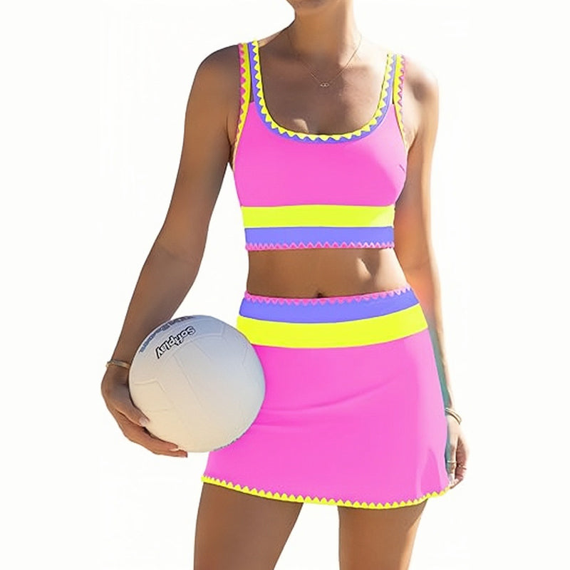 Helen | Conjunto Bikini Moldeador Estilo Deportivo