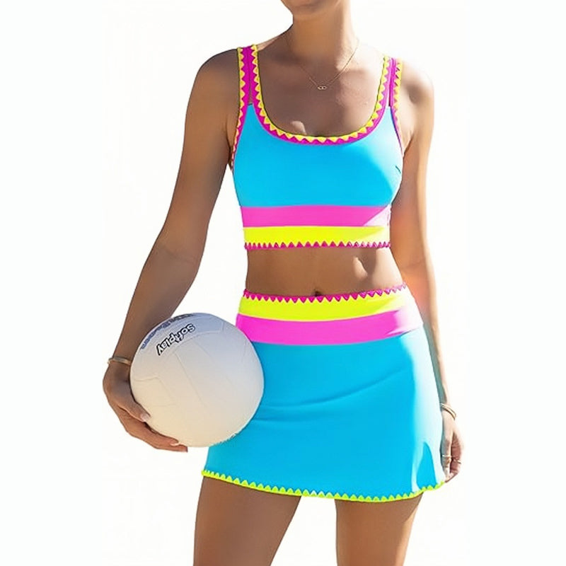 Helen | Conjunto Bikini Moldeador Estilo Deportivo