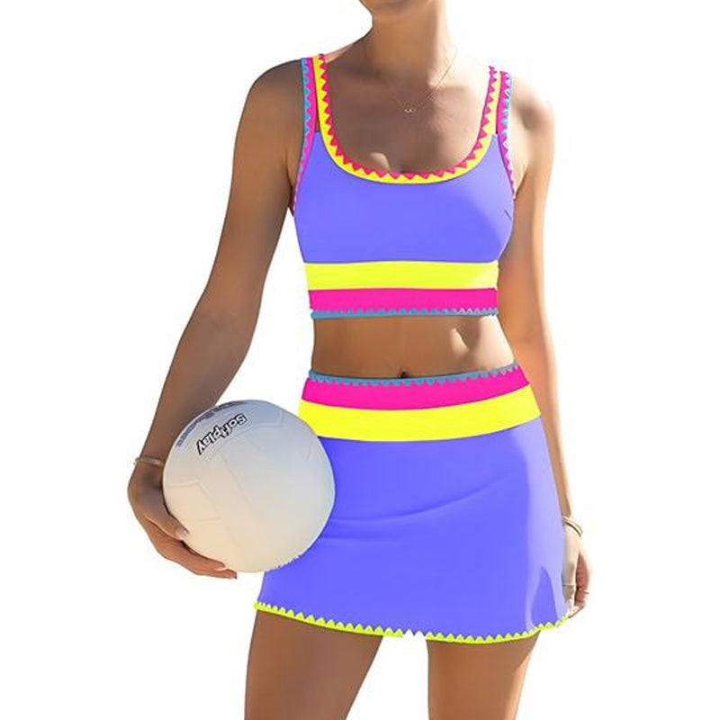 Helen | Conjunto Bikini Moldeador Estilo Deportivo