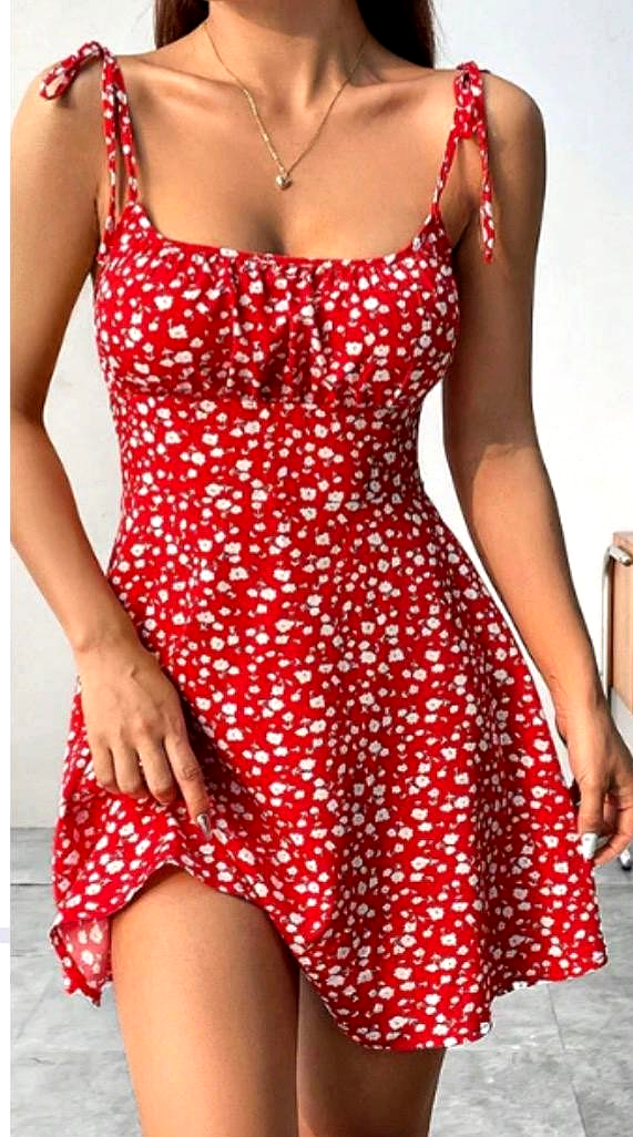 Ashly | Vestido Corto Floral de Verano